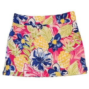 Rafaella Floral Skort Womens XL Golf Activewear Casual Skirt Resortwear Shorts‎